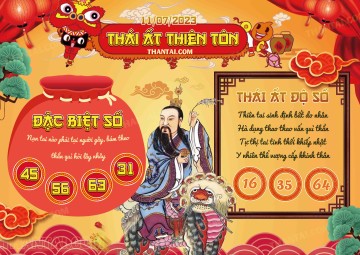 Thái Ất Thiên Tôn 11/07/2023