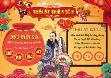 Thái Ất Thiên Tôn 12/08/2023