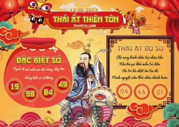 Thái Ất Thiên Tôn 13/05/2023