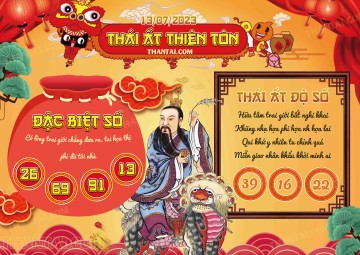 Thái Ất Thiên Tôn 13/07/2023