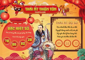 Thái Ất Thiên Tôn 14/07/2023