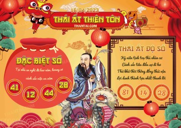 Thái Ất Thiên Tôn 16/04/2023