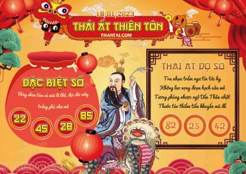 Thái Ất Thiên Tôn 18/01/2023