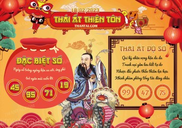 Thái Ất Thiên Tôn 18/02/2023