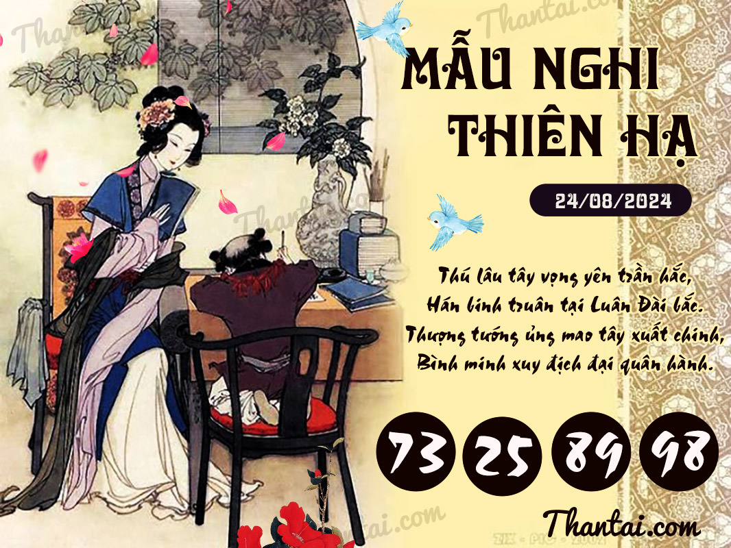 Mẫu Nghi Thiên Hạ 24/08/2024