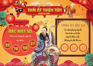 Thái Ất Thiên Tôn 20/02/2023