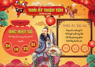 Thái Ất Thiên Tôn 20/03/2023