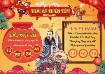 Thái Ất Thiên Tôn 20/08/2023