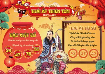 Thái Ất Thiên Tôn 22/07/2023