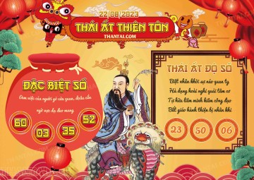 Thái Ất Thiên Tôn 22/08/2023