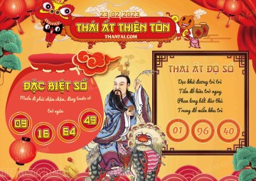 Thái Ất Thiên Tôn 23/02/2023