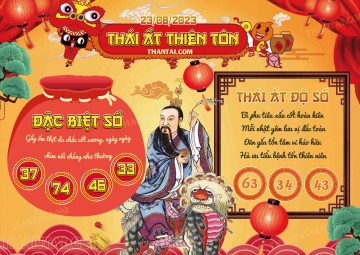 Thái Ất Thiên Tôn 23/08/2023