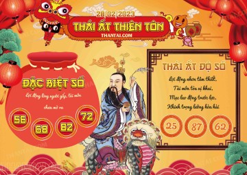 Thái Ất Thiên Tôn 28/02/2023