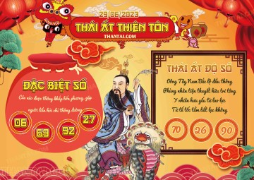 Thái Ất Thiên Tôn 29/06/2023