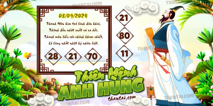 THIÊN MỆNH ANH HÙNG 19/08/2024