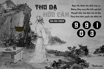 THU DẠ HỮU CẢM 03/09/2024