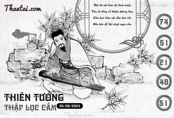THIÊN TƯỚNG THẬP LỤC CẦU 20/08/2024