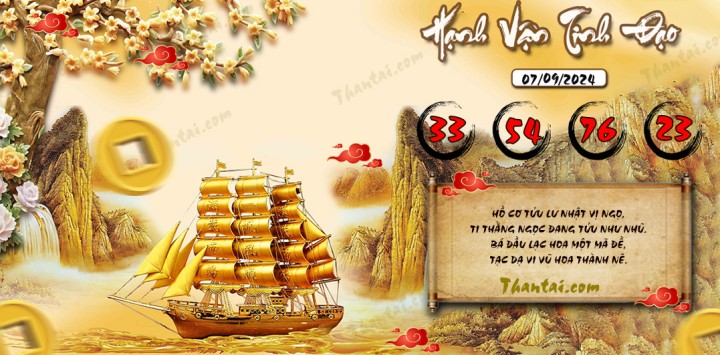 Hạnh Vận Tinh Đạo 23/08/2024