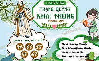 Hình ảnh kho tàng Trạng Quỳnh Khai Thông dự đoán XSMB ngày 08/09/2024