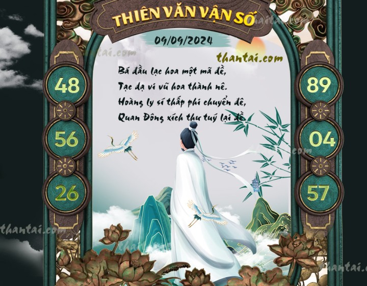 THIÊN VĂN VẬN SỐ 25/08/2024