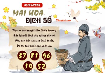 Mai Hoa Dịch Số 09/09/2024