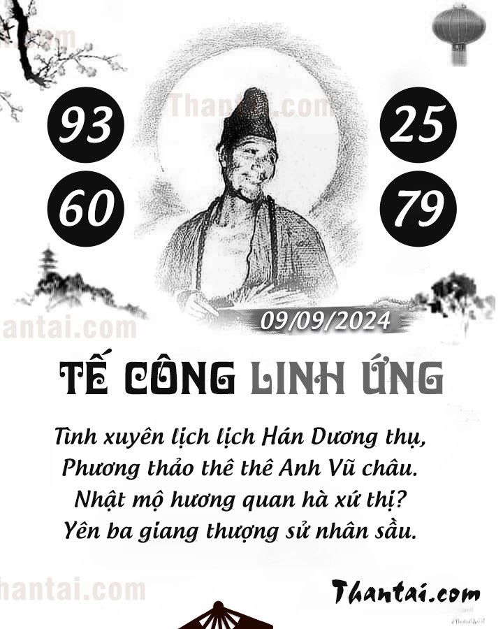 TẾ CÔNG LINH ỨNG 25/08/2024