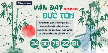 Văn Đạt Đức Tôn 10/09/2024