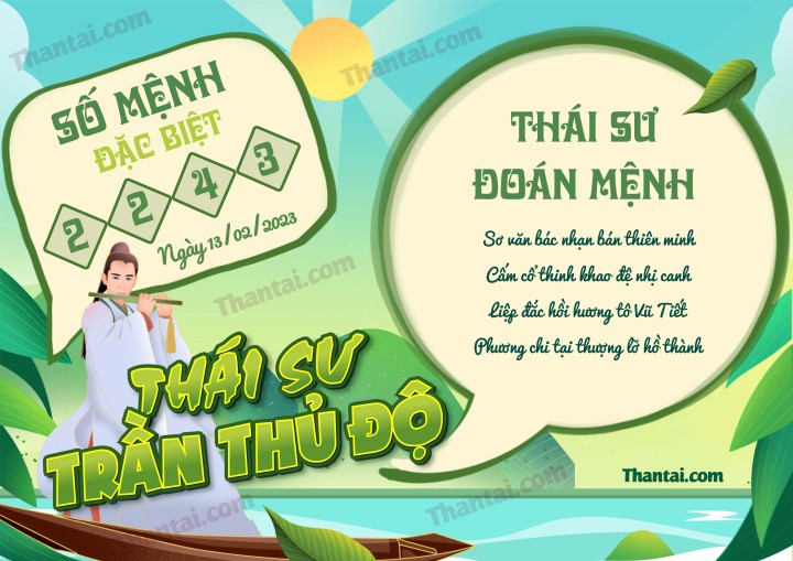 Thái Sư Trần Thủ Độ 29/01/2023