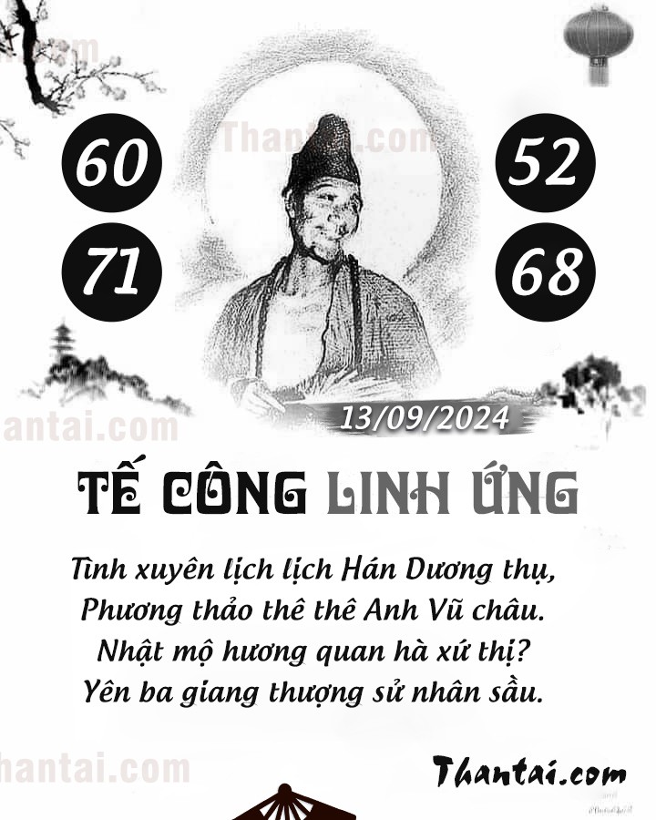 TẾ CÔNG LINH ỨNG 29/08/2024
