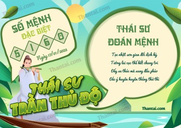 Thái Sư Trần Thủ Độ 17/01/2023