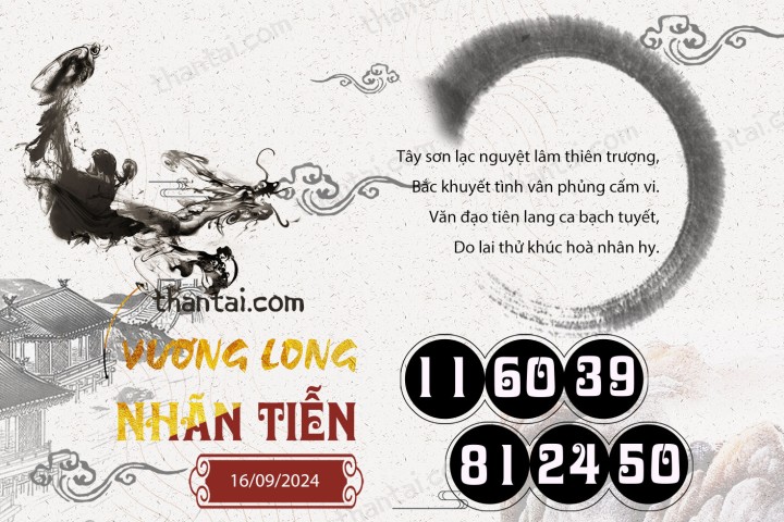 Vương Long Nhãn Tiễn 01/09/2024