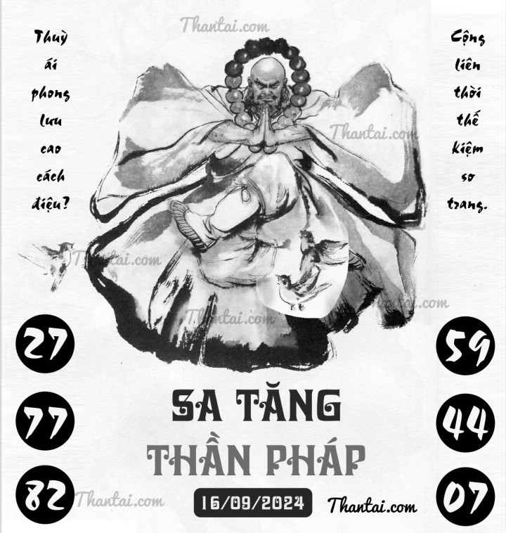 SA TĂNG THẦN PHÁP 01/09/2024