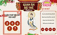 Hình ảnh kho tàng Quan Âm Độ Thế dự đoán XSMB ngày 17/09/2024