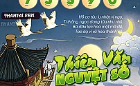 Hình ảnh kho tàng THIÊN VĂN NGUYỆT SỐ dự đoán XSMB ngày 19/09/2024