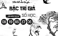 Hình ảnh kho tàng BẬC TRÍ GIẢ SỐ HỌC dự đoán XSMB ngày 20/09/2024