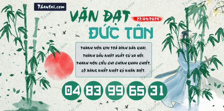 Văn Đạt Đức Tôn 07/09/2024