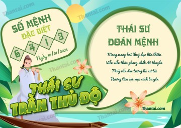 Thái Sư Trần Thủ Độ 30/01/2023