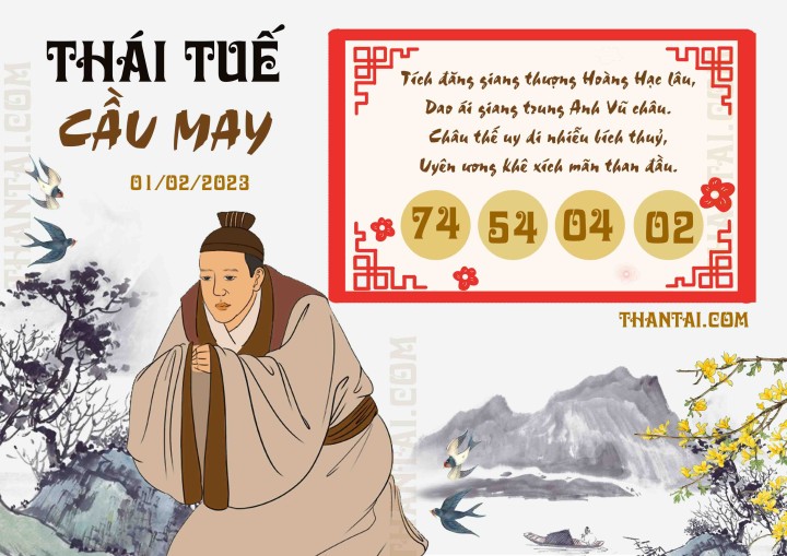 Thái Tuế Cầu May 17/01/2023