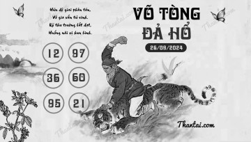 VÕ TÒNG ĐẢ HỔ 26/09/2024