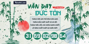 Văn Đạt Đức Tôn 27/09/2024