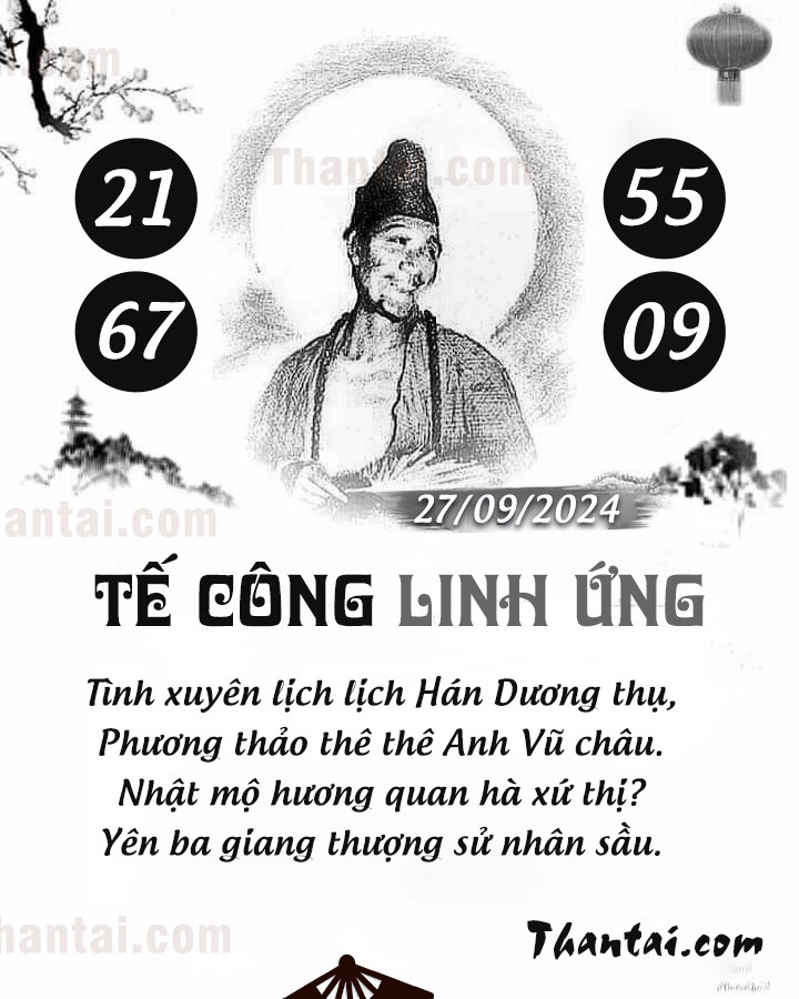 TẾ CÔNG LINH ỨNG 12/09/2024