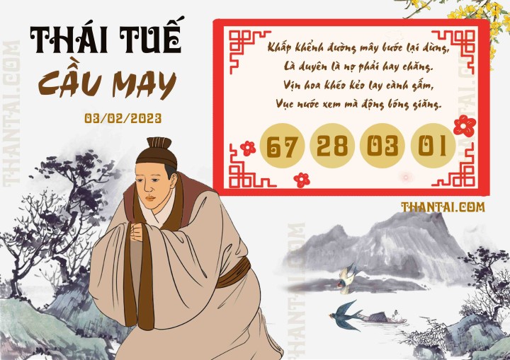 Thái Tuế Cầu May 19/01/2023