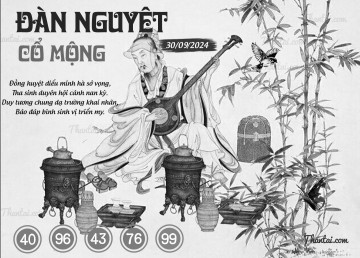 ĐÀN NGUYỆT CỔ MỘNG 30/09/2024