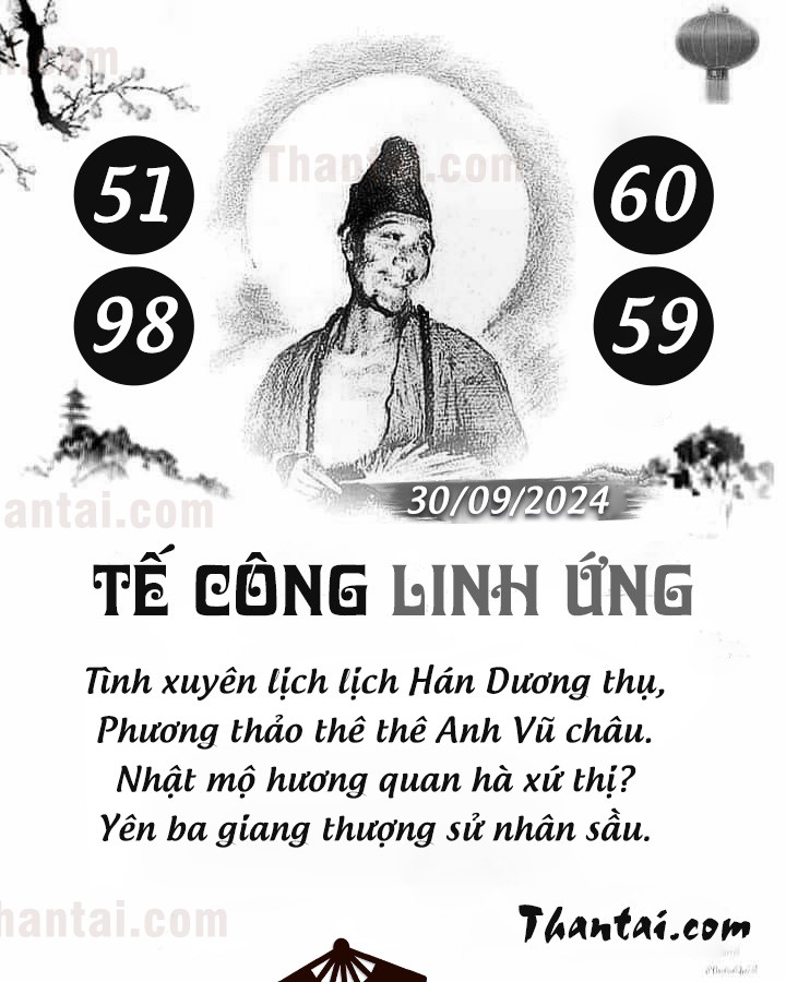 TẾ CÔNG LINH ỨNG 15/09/2024