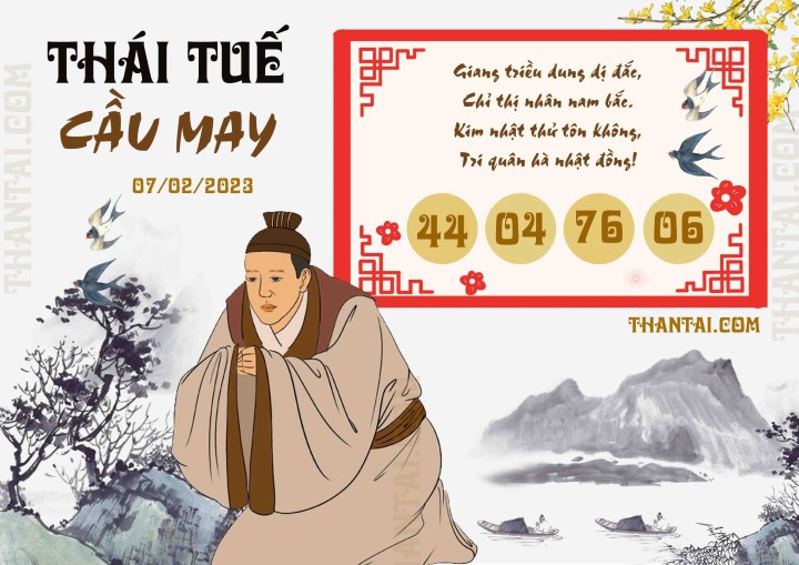 Thái Tuế Cầu May 23/01/2023