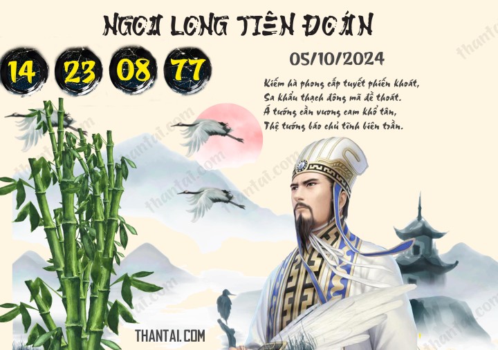 thần tài tư vấn số nóng lô rơi XSMB Ngọa Long Tiên Đoán