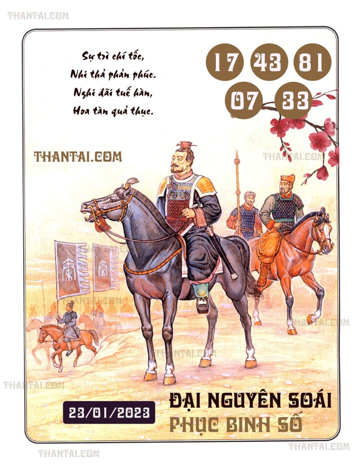 Đại Nguyên Soái 08/01/2023