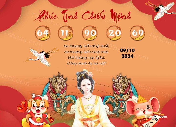 Phúc Tinh Chiếu Mệnh 24/09/2024