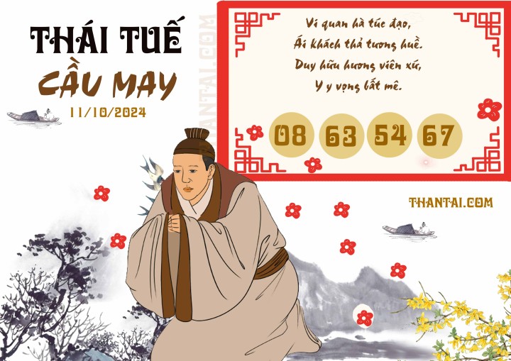 cao nhân tổng hợp số nóng cầu loto XSMB Thái Tuế Cầu May