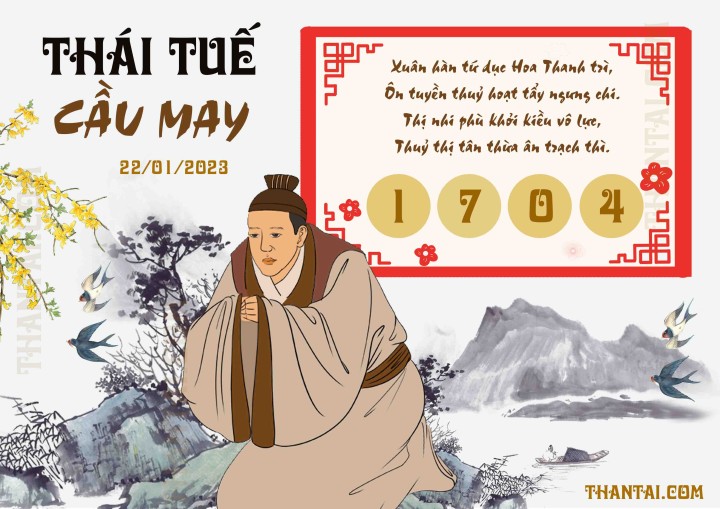 Thái Tuế Cầu May 07/01/2023